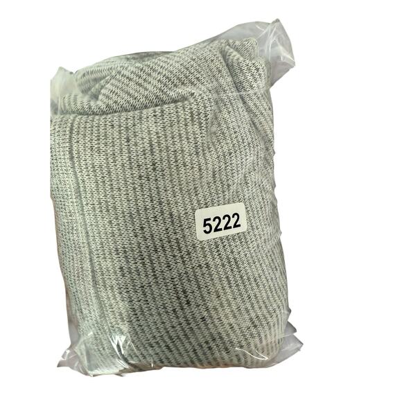 BKE Men’s large White Gray Textured 1/4 Zip Fleece Lined Hooded Sweater - Picture 3 of 3